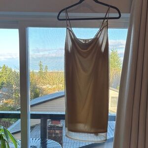 BP Shimmering Gold Dress